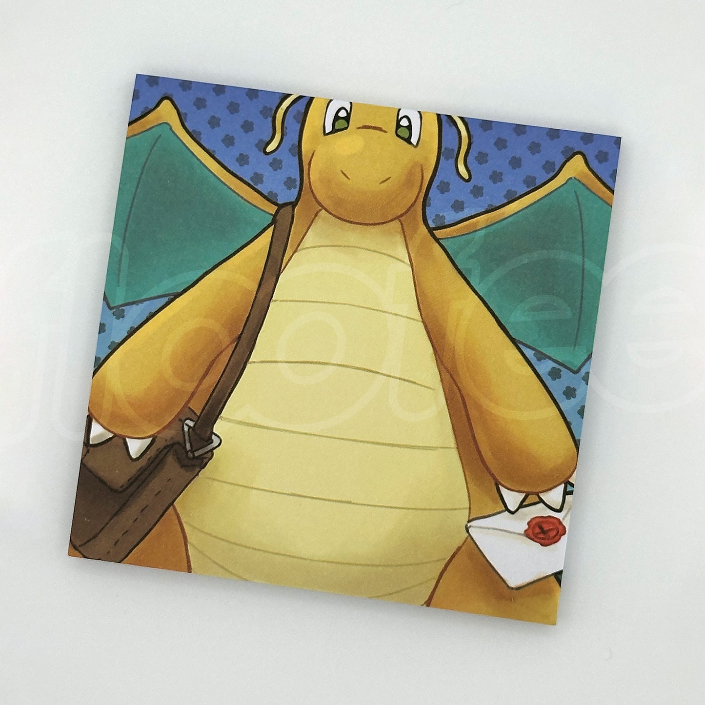 mail dragon sticky notes