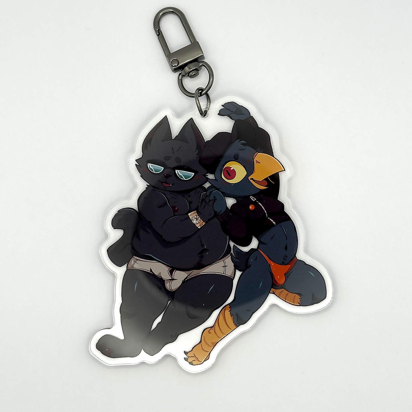 father with benefits keychain