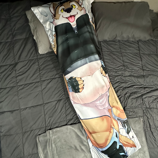 wolfie royale dakimakura pillowcase