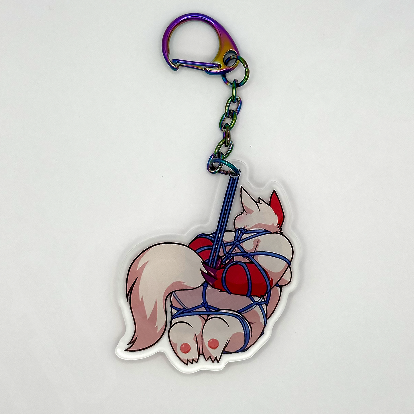 mongoose monster keychain