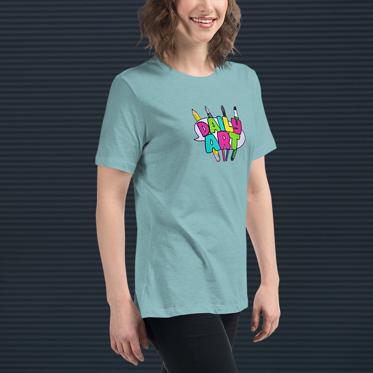 abby - daily art shirt (women)