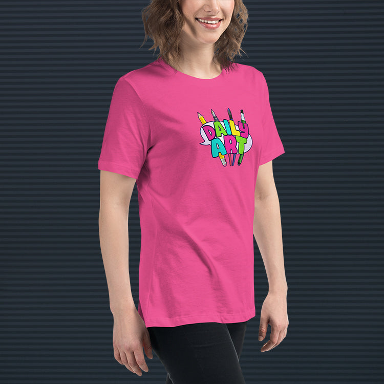 abby - daily art shirt (women)