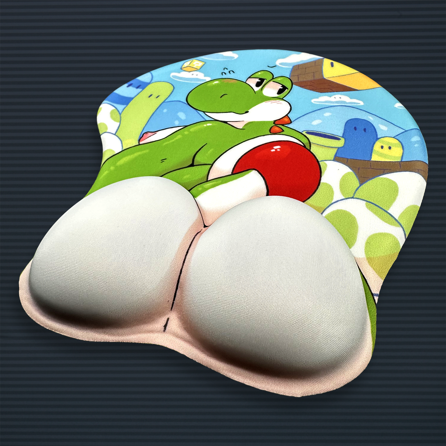 cheeky dinosaur mousepad