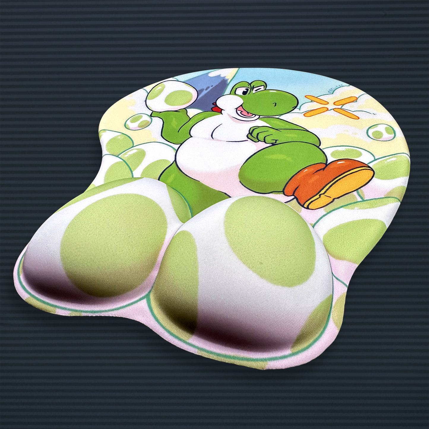egg dinosaur mousepad