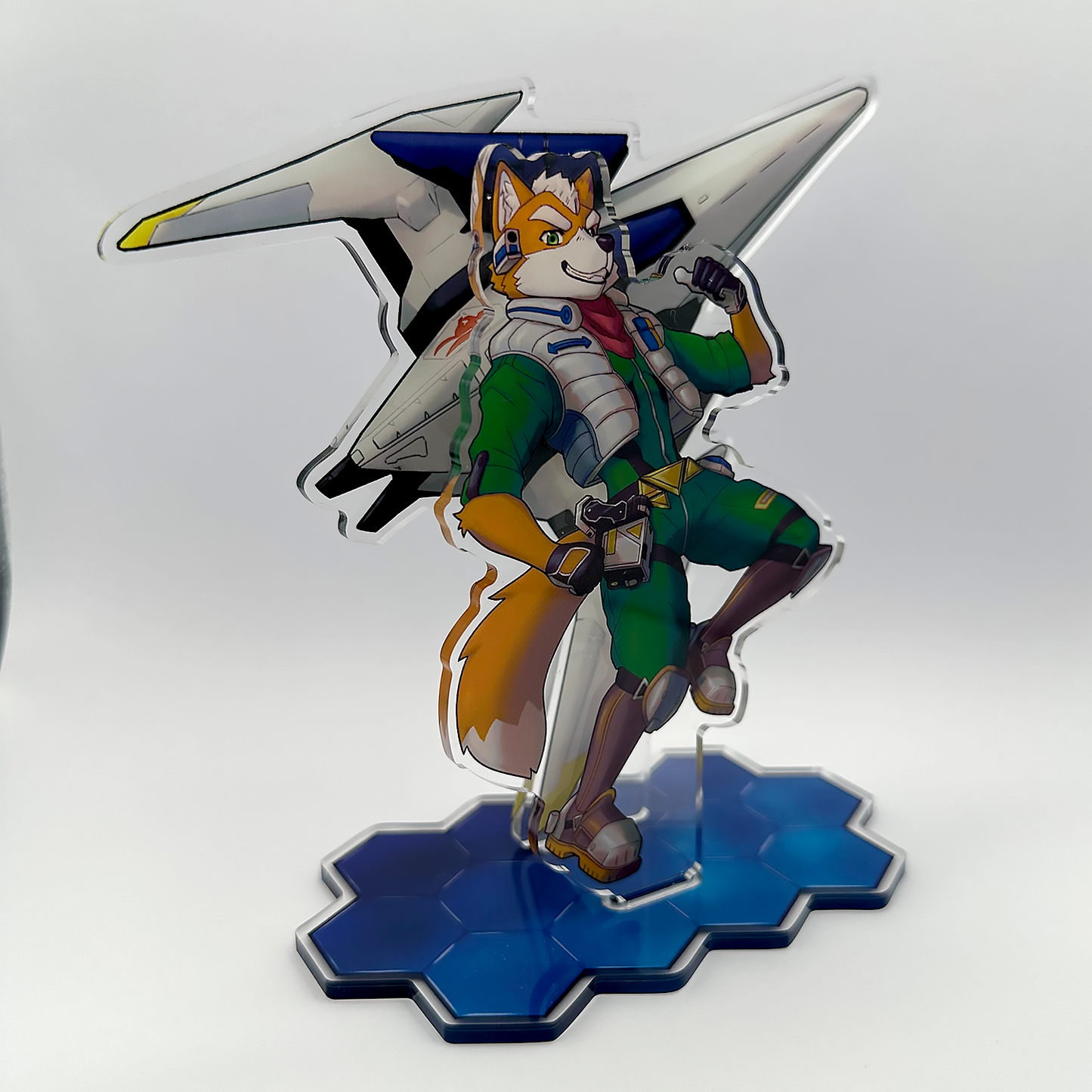 space fox standee