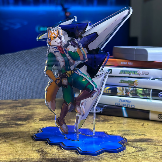 space fox standee
