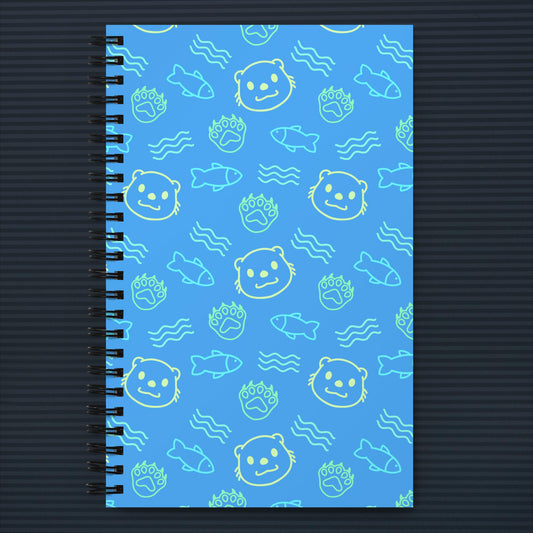 emblems - notebook (otter)