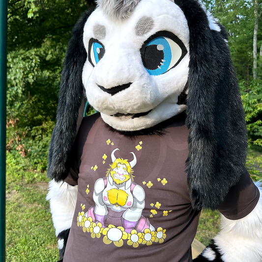 flower goat king - shirt