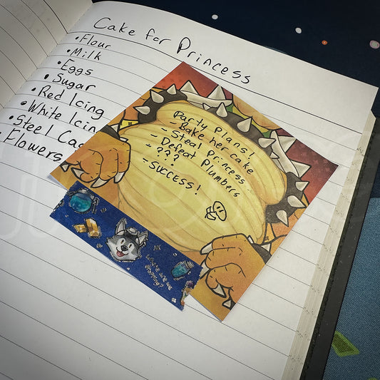 turtle king sticky notes