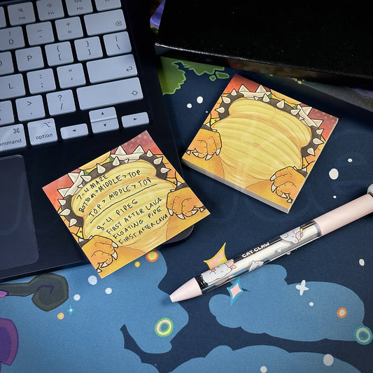 turtle king sticky notes