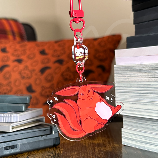 strawberry shortcake keychain
