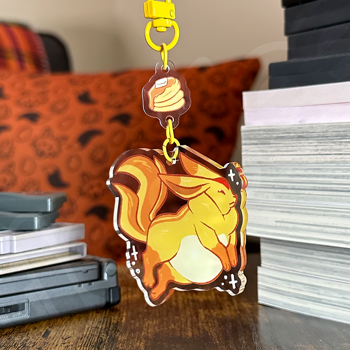 tasty treats summon keychain set