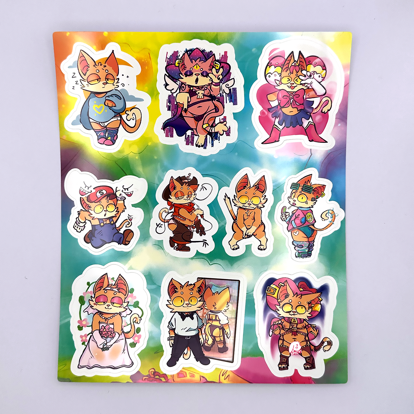 squire sticker sheet