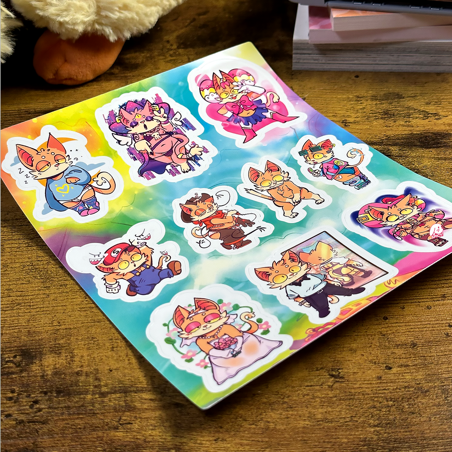 squire sticker sheet