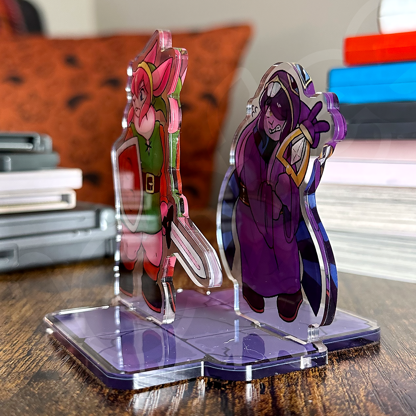 linked heroes standee