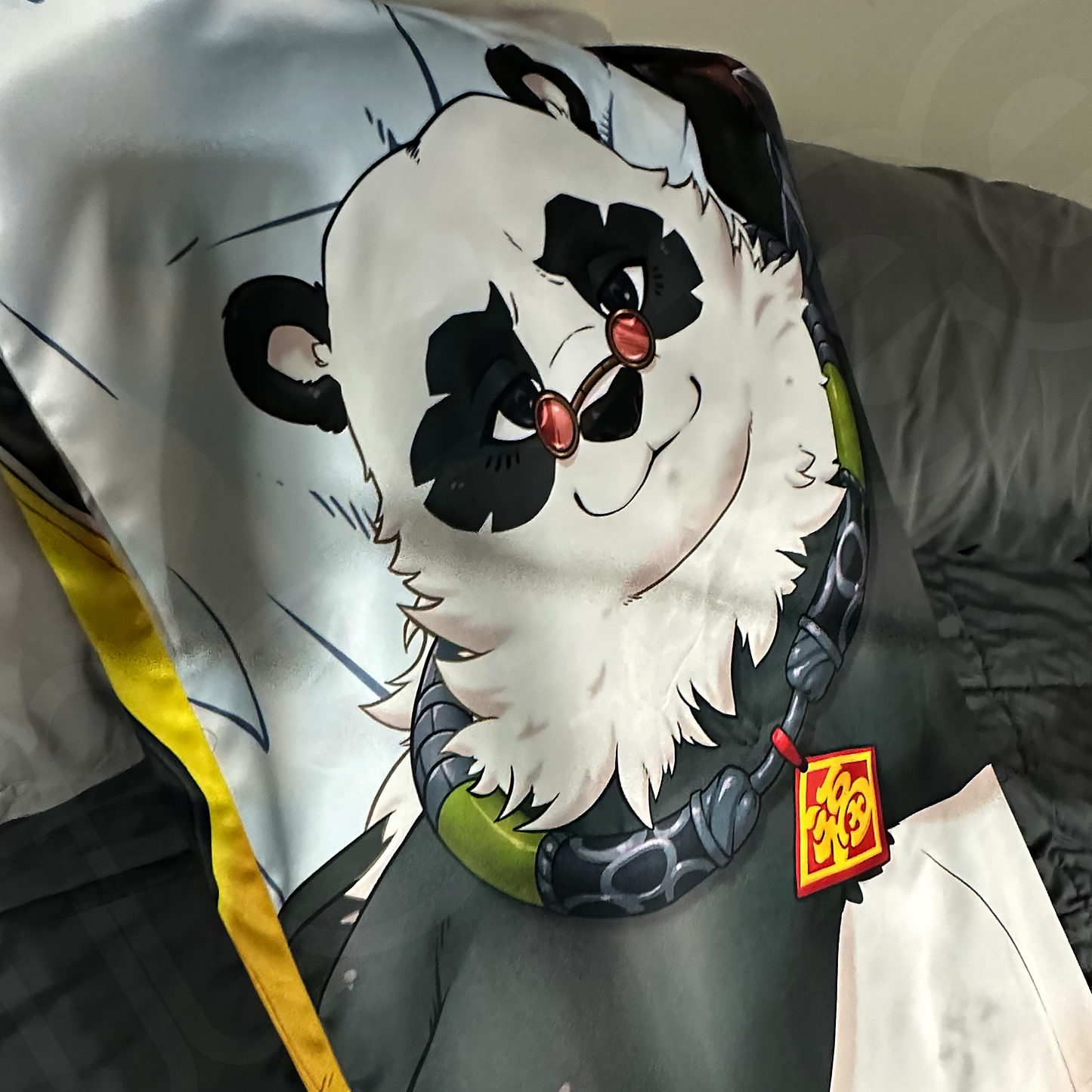 panda chef dakimakura pillowcase
