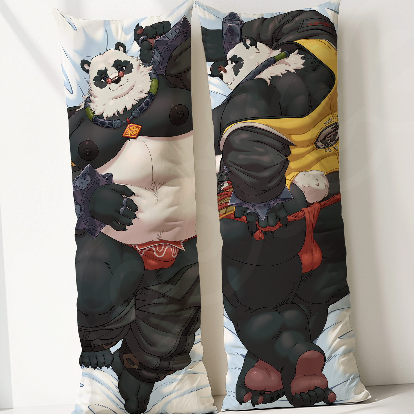 panda chef dakimakura pillowcase