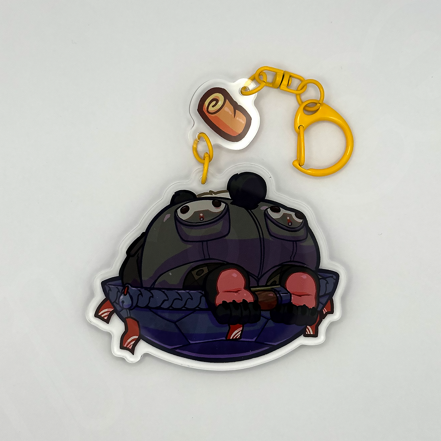 panda chef keychain