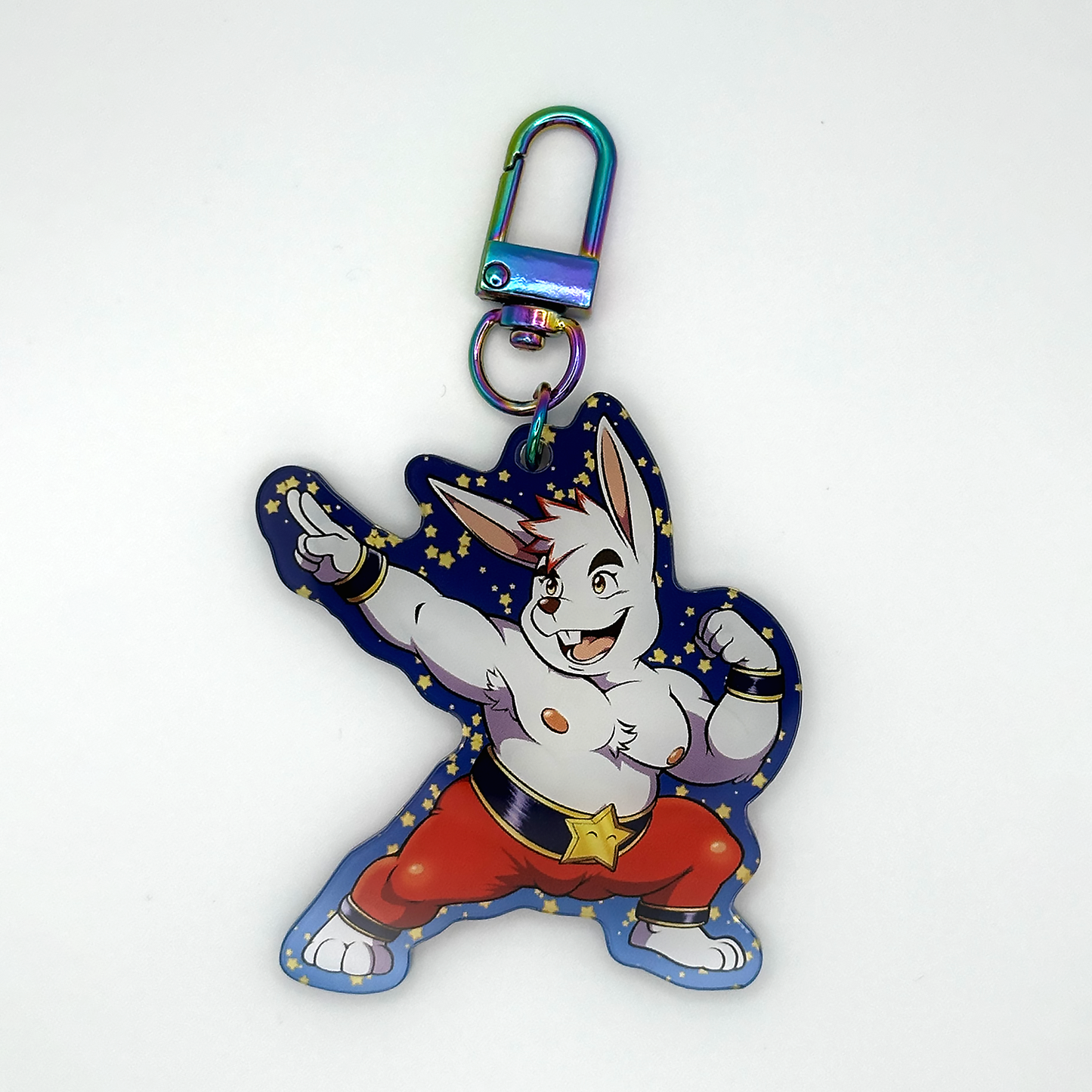 Shooting Star Rocky Keychain