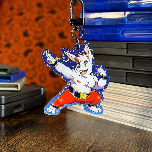 Shooting Star Rocky Keychain