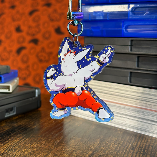 Shooting Star Rocky Keychain