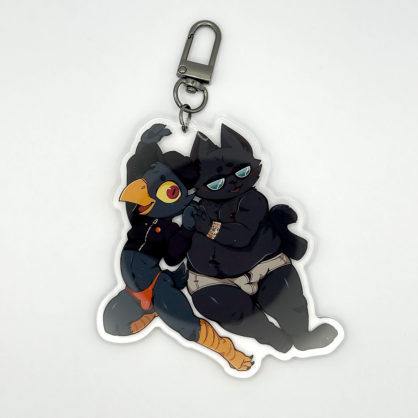 father with benefits keychain