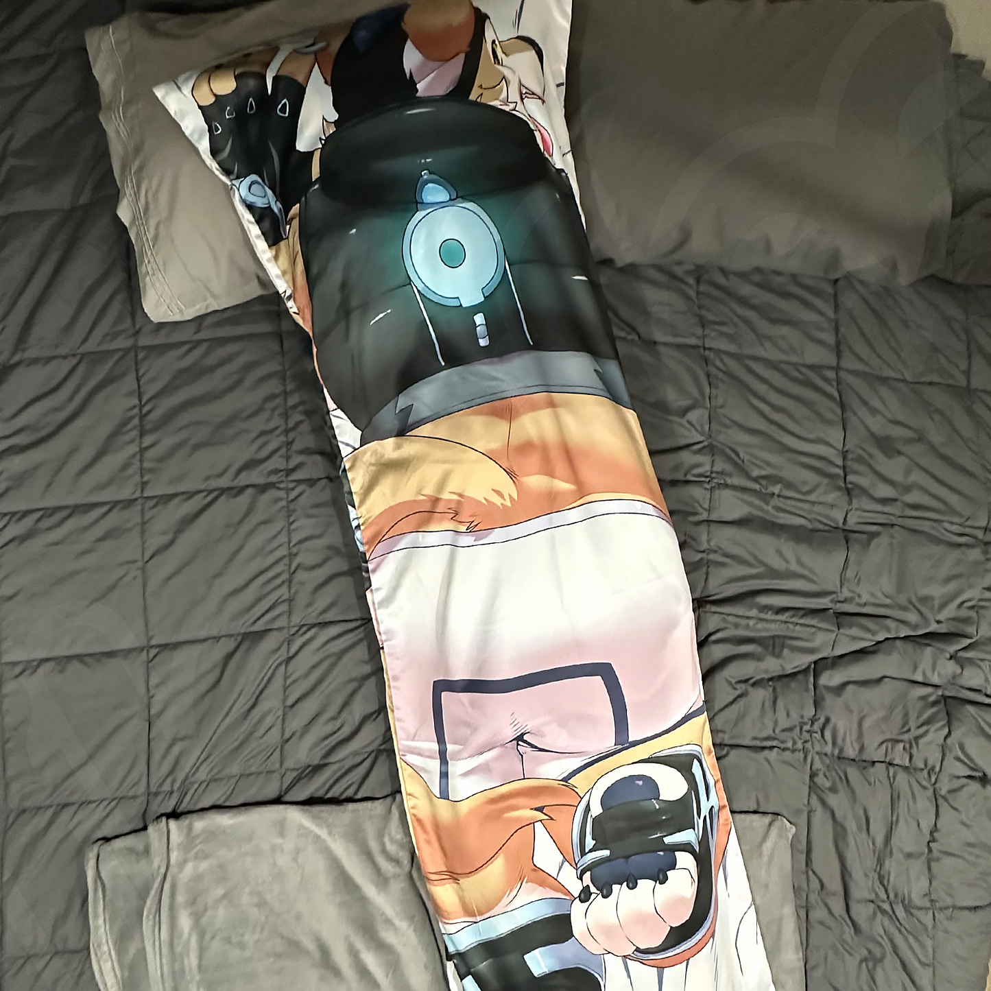 wolfie royale dakimakura pillowcase