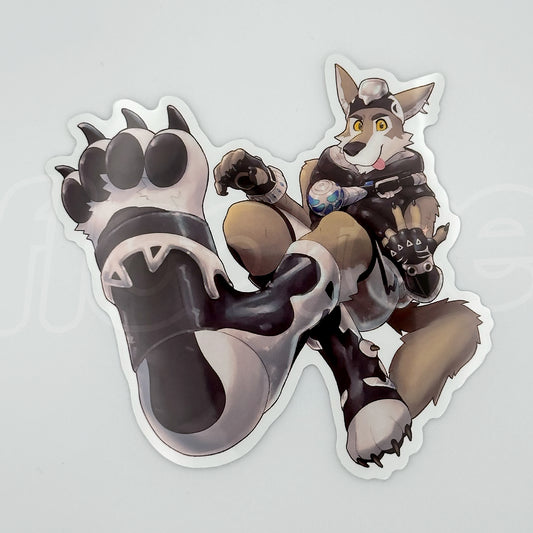 wolfie royale sticker