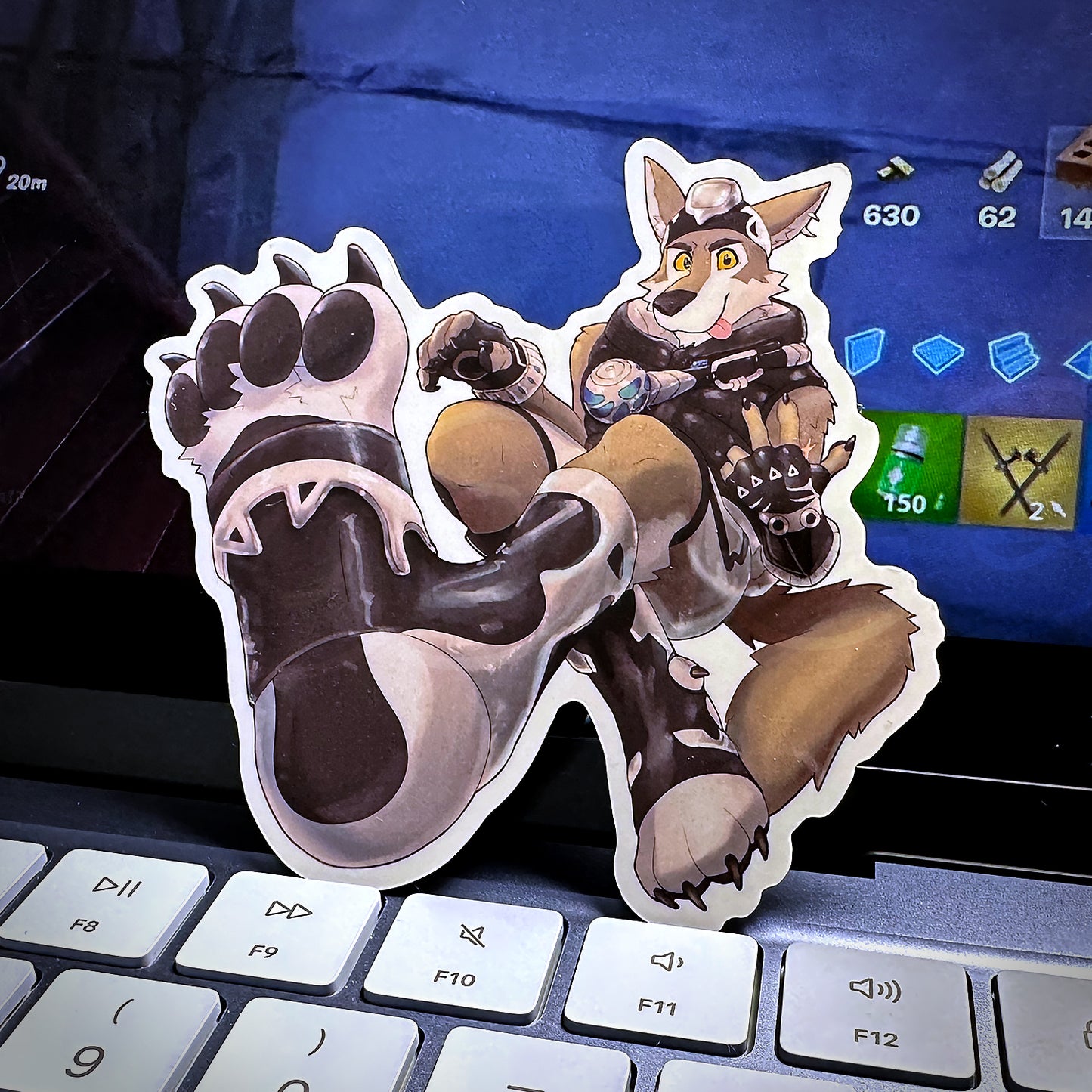 wolfie royale sticker