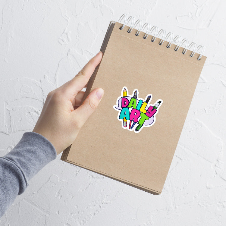 abby - daily art sticker