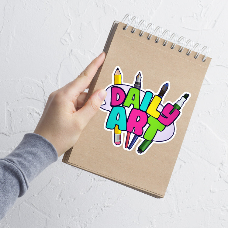 abby - daily art sticker