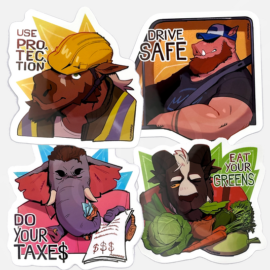 advice sticker bundle