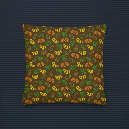 emblems - pillow (tanuki)