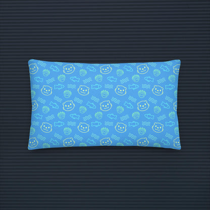 emblems - pillow (otter)