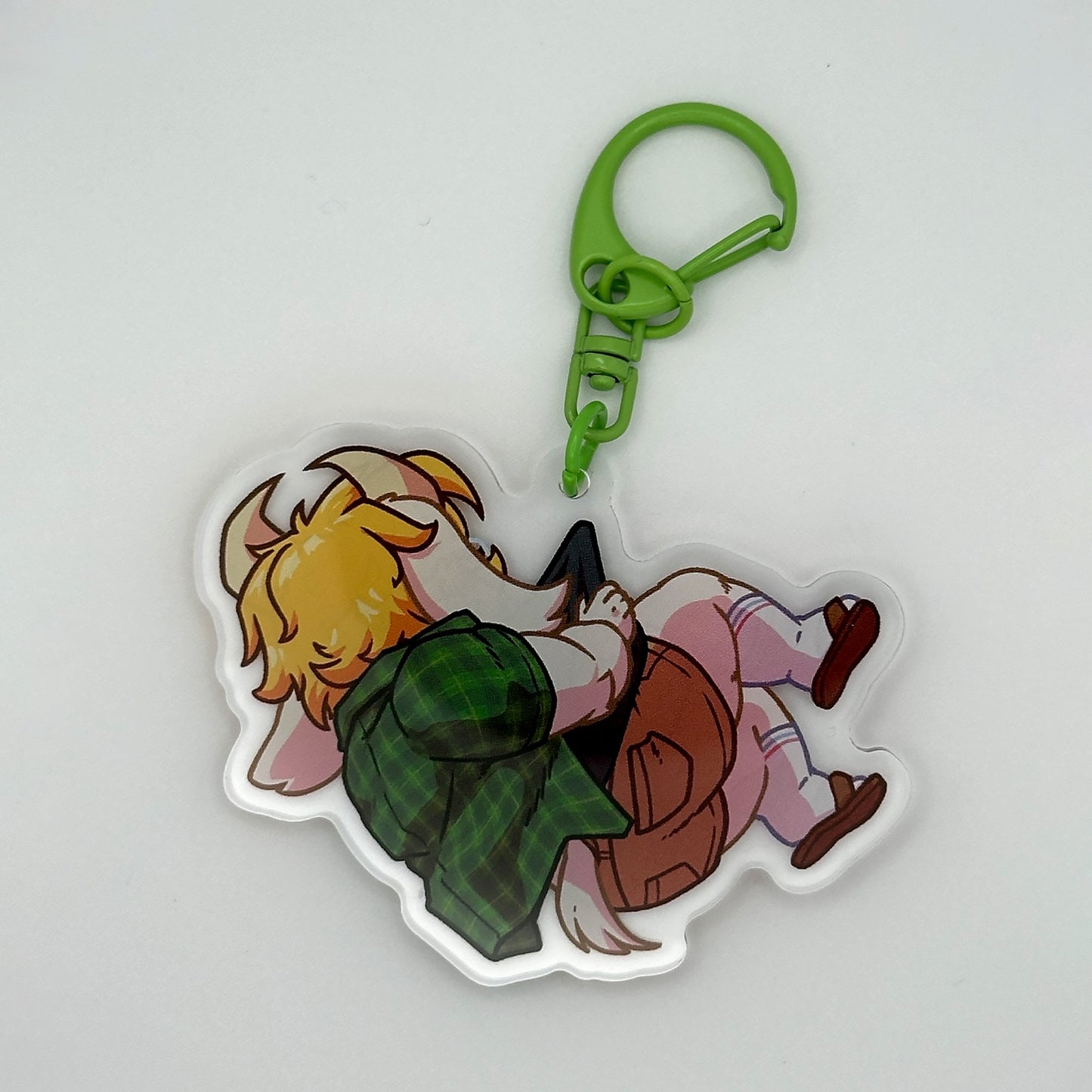 college goat keychain