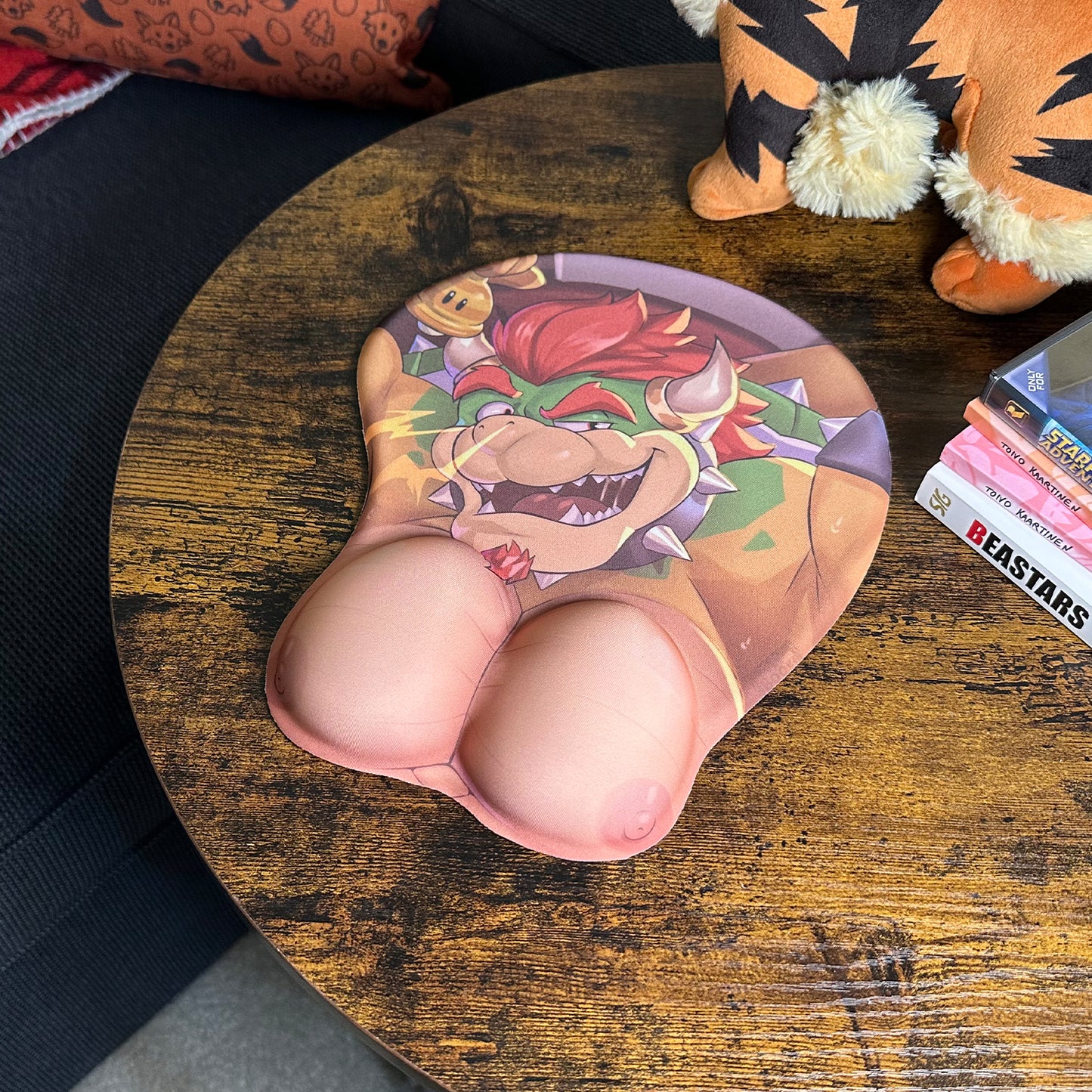 booki - turtle king mousepad