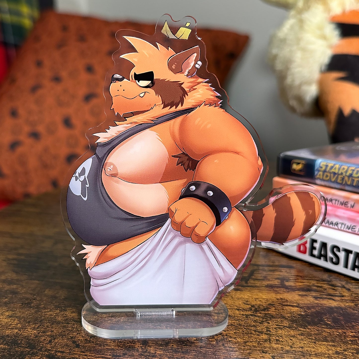 booki - wiggly tail standee