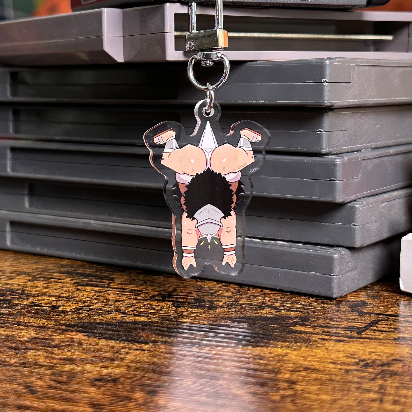 booki - dwarf chef keychain