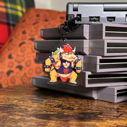 booki - turtle king keychain