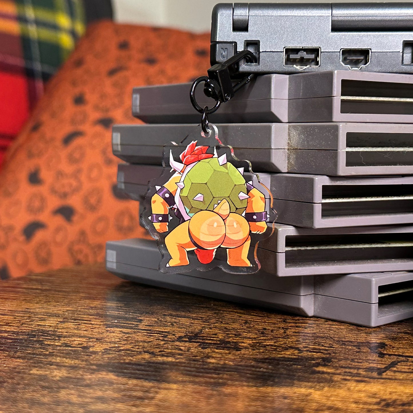 booki - turtle king keychain