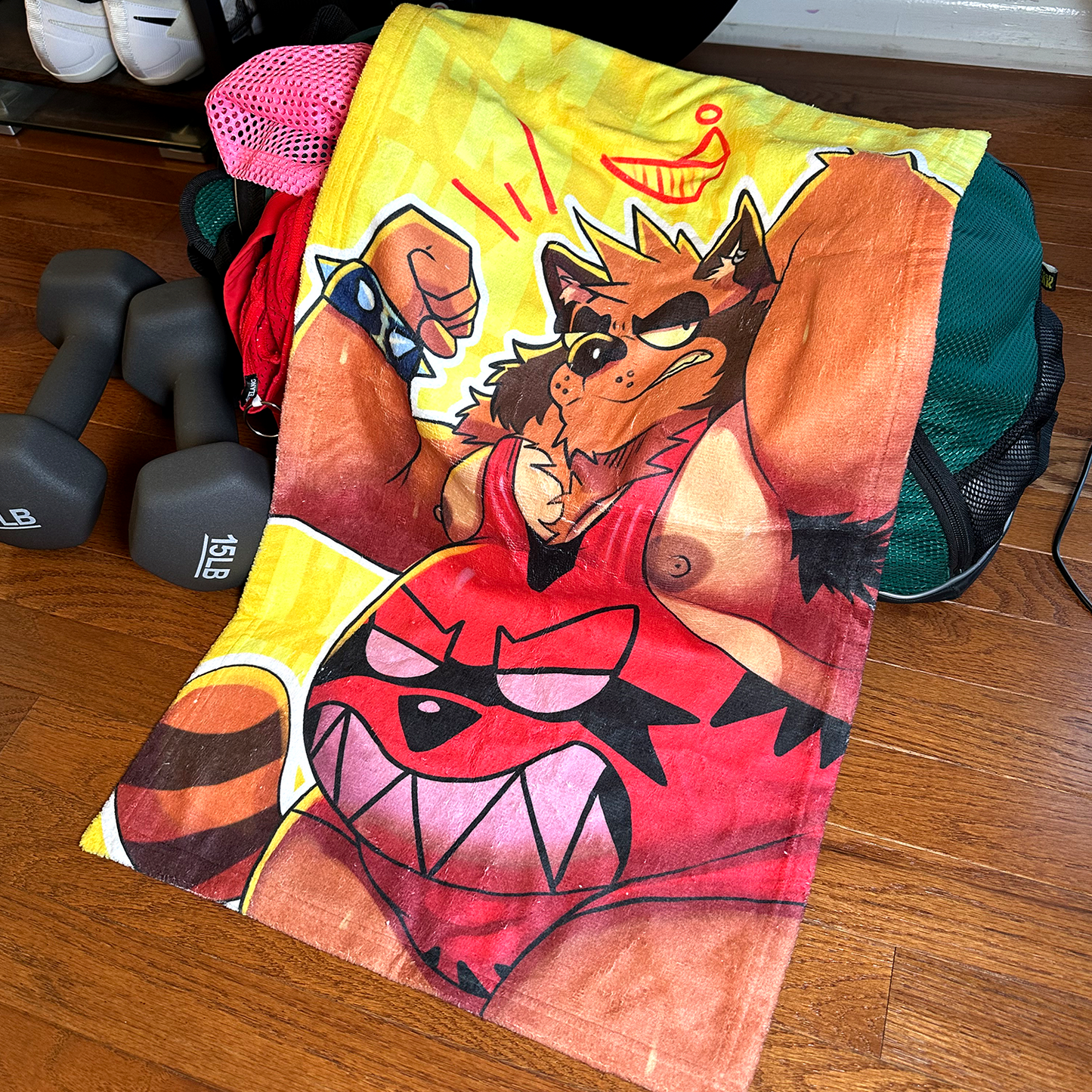 booki gym towel