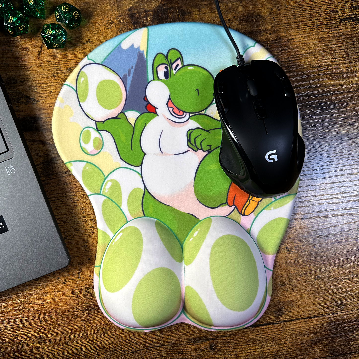 egg dinosaur mousepad