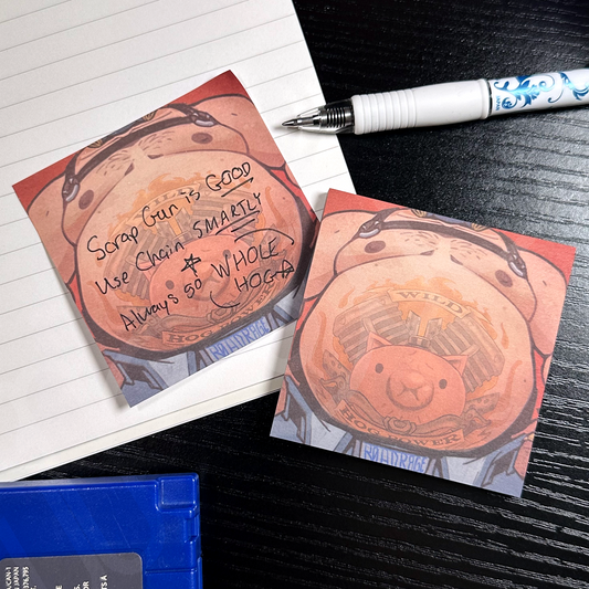 hog tank sticky notes