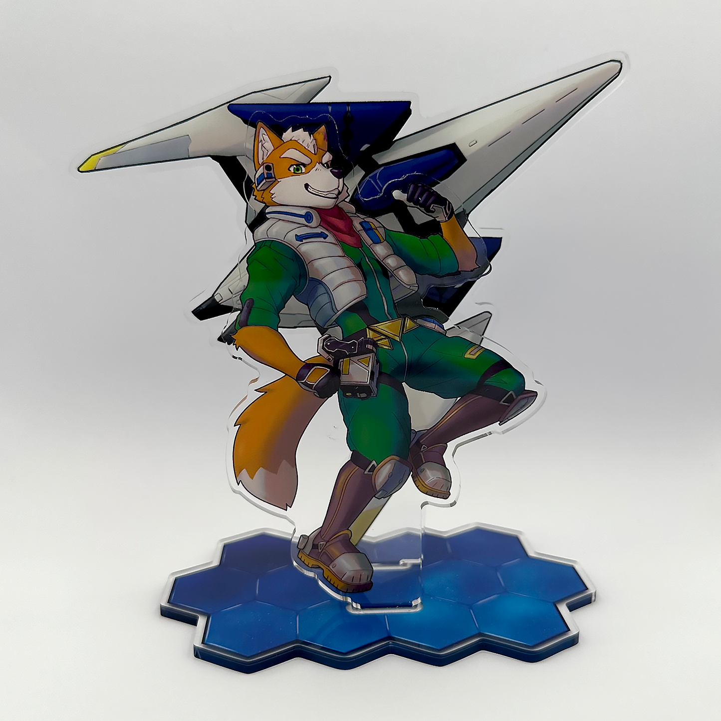 space fox standee