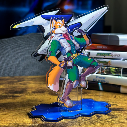space fox standee