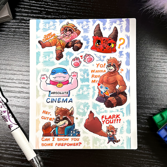 rivals sticker sheet
