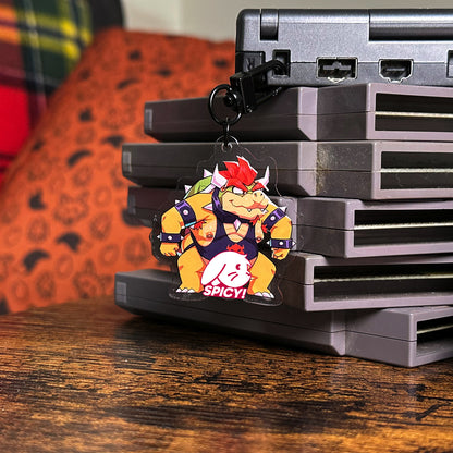 booki - turtle king keychain