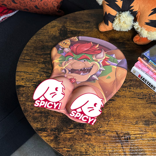 booki - turtle king mousepad