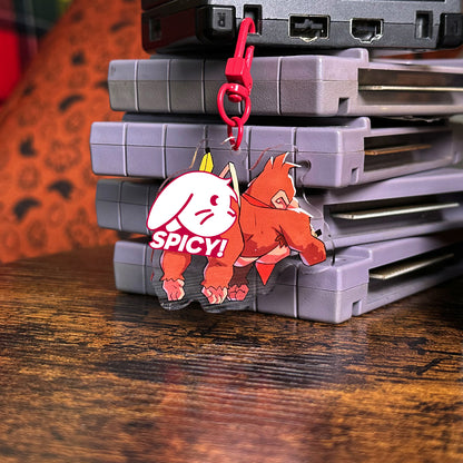 booki - banana gorilla keychain