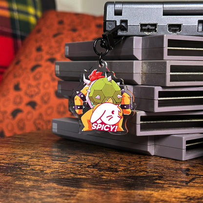 booki - turtle king keychain